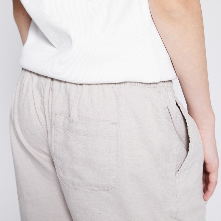 Linen shorts "Mella" Beige